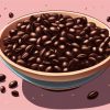 decaf chocolate covered coffee beans