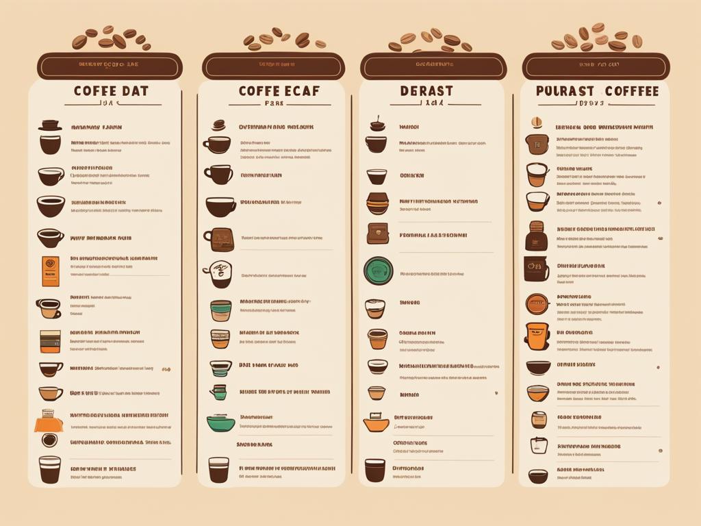 Coffee brand comparison